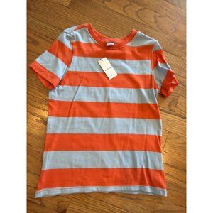 OLD NAVY ORANGE STRIPE T SHIRT BOYS 6T NEW